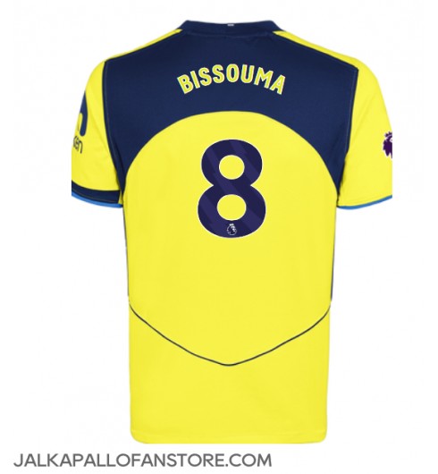 Tottenham Hotspur Yves Bissouma #8 Kolmaspaita 2025-26 Lyhythihainen Tottenham Hotspur Yves Bissouma #8 Kolmaspaita 2025-26 Lyhythihainen